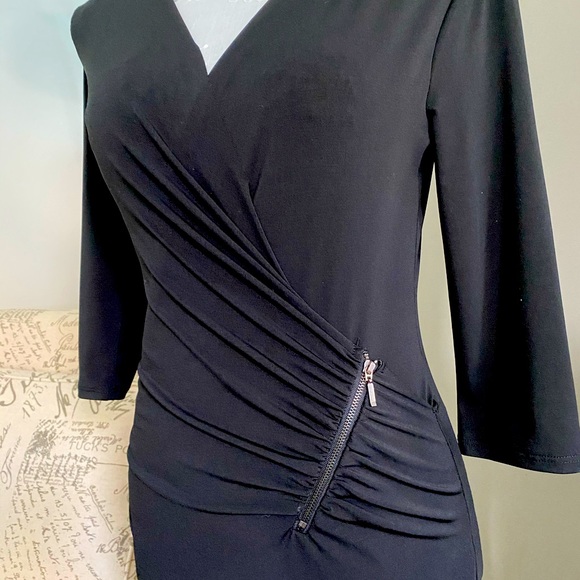 Black maternity dress - Picture 2 of 2